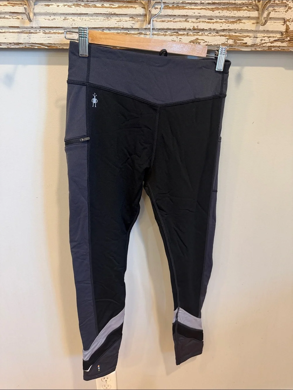 Smartwool Merino Sport Fleece Colorblock Legging - Women's Size Medium